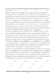 Mountain Coffee | Analyse | Tjek vores gode noter her