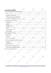 Den Danske Rejsebranche | Noter Afsætning