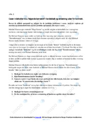 Hyp Hesten | Noter Analyse | Michael Hansen