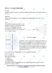 Laserens bølgelængde | Forsøg
