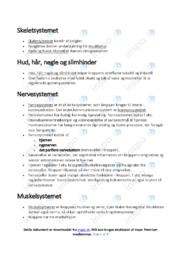 Fysiologi | Biologi noter
