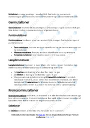 Mutationer | Noter i biologi