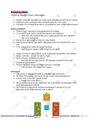 Proteinsyntese noter | Bioteknologi
