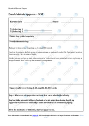 Den syriske borgerkrig | Opgave | DHO