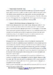 Samsøe Samsø | Noter Erhvervsøkonomi