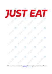 Just Eat | Erhvervsøkonomi