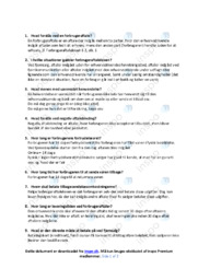 Forbrugeraftale | Erhvervsret Noter
