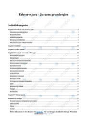Juraens grundregler | Noter