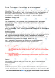 Ytringsfrihed og racismeparagraf | Noter