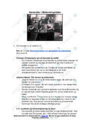 Kønsroller i Mellemkrigstiden | Opgave