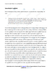 Samarbejde i rødblok | Problemstilling