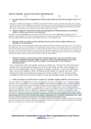 Sociale medier | Analyse | Noter Samfundsfag