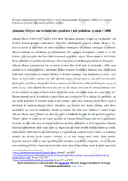 Johanne Meyer | Opgave