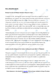 Vikingetiden | Prøve