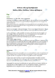 Kirkens rolle og Gejstligheden | Noter