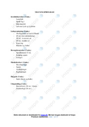 Opvarmningsprogram | Opgave