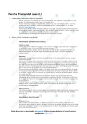 Perchs Thehandel | Analyse