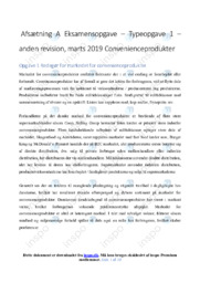 Convenienceprodukter | Analyse