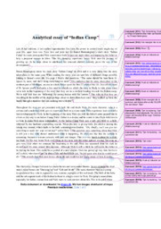 Indian Camp | Analytical essay