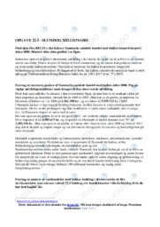 Danmarks samlede handel med Indien | Opgave