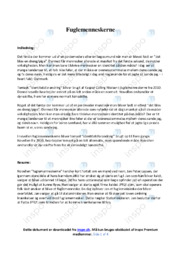 Fuglemenneskerne | Dansk | Analyse
