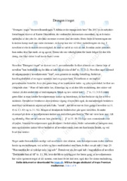 Novellen Drengen i toget | Dansk | Analyse