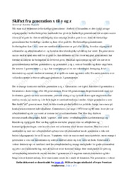 Generation y til z | Analyse