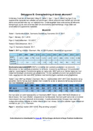 Overophedet økonomi | Delopgave