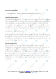 Personkarakteristik | Fiktionsanalyse | Noter