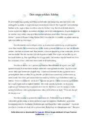 Krigssoldaters lidelse | Dansk | Essay