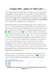 Ond i sulet | Dansk | Analyse