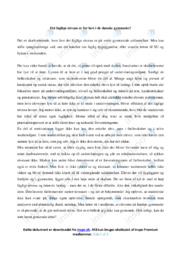 Det faglige niveau i de danske gymnasier | Essay