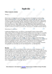 Snehvide | Dansk | Analyse