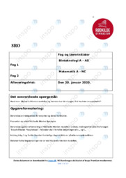 Bioteknologi | Analyse | SRO