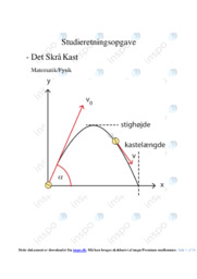 Det Skrå Kast | SRO (uden udregninger)