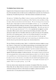 The Baddest Dog in Harlem essay