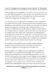 Christopher læser børnehistorier, der ikke er for børn | Analyse