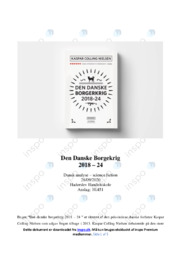 Den danske borgerkrig 2018 – 24 | Analyse | K. Colling Nielsen