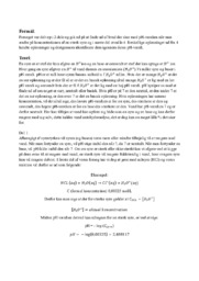 Syre base | Rapport kemi