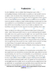 Trafikulykke | Analyse | Katrine Marie Guldager