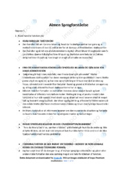 Almen Sprogforståelse | Noter Dansk