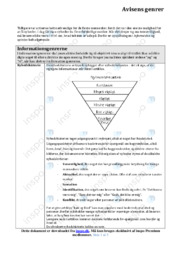 Avisens Genrer | Noter Analyse
