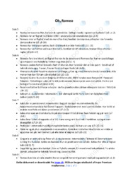 Oh, Romeo | Noter Resume | Side 5-10