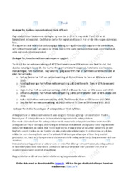 Tivoli | Afsætning | Virksomhedsanalyse