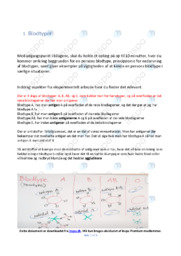 Blodtyper | Noter om blodtyper | Biologi