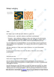 Fødevareproduktion | Noter Biologi | Tjek vores gode noter her