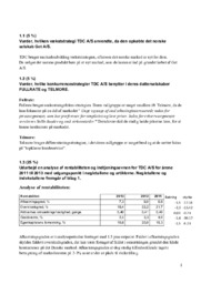 TDC | Virksomhedsøkonomi | Spørgsmål