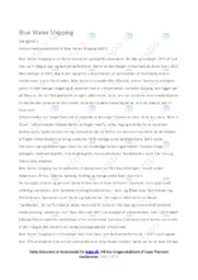 Blue Water Shipping | Analyse