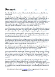 En dør forsvinder | Resume