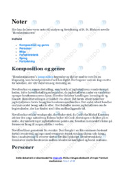 Hosekræmmeren | Analyse